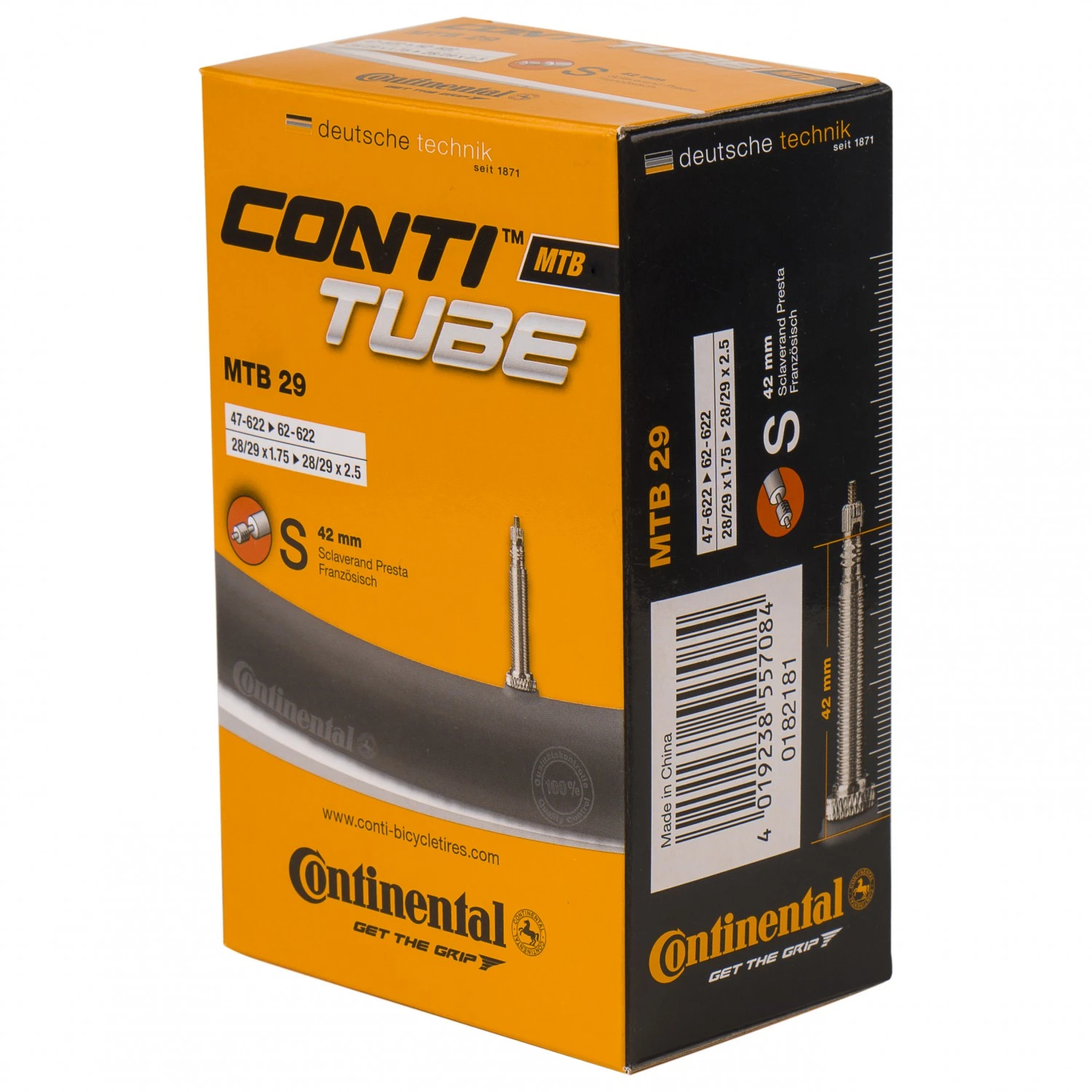 Continental Schlauch MTB 28 / 29er - Inner Tube 4 Continental Schlauch MTB 28 / 29er - Inner Tube - Image 2