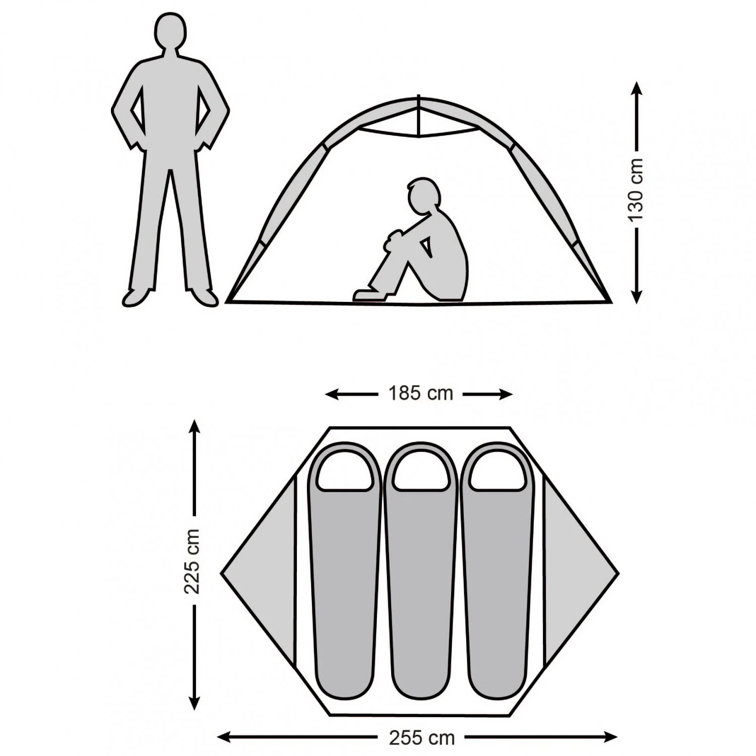 Stoic Njavve 3P Tent - 3-person Tent 13 Stoic Njavve 3P Tent - 3-person Tent - Image 11
