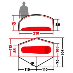 Wechsel Trailrunner - 1-person Tent -Stoic Store wechsel trailrunner 1 person tent detail 6